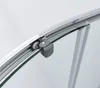Duschkabine Eckeinstieg 90x90x195cm Runddusche Viertelkreis Produktbild-Vorschau 6