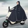 INF Poncho antipioggia per bici, ciclomotori, scooter - Anteprima dell’immagine prodotto 6