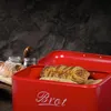 Theo&Cleo Brotkasten mit Deckel, Großer Knäckebrot Box aus Produktbild-Vorschau 6