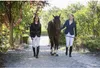 Veste de concours Ekkia EQUITHÈME femme noire avec or rose, Voir les images du produit 10