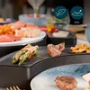Teppanyaki Circle Dinner4ALL 4 plaques de gril de table Voir les images du produit 5