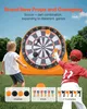 SucceBuy Pallone da calcio gonfiabile con 4 palloni e 6 Anteprima dell’immagine prodotto 2