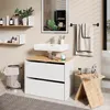 Mobile sottolavabo per bagno Vicco Viktor Bianco/Artisan Anteprima dell’immagine prodotto 6