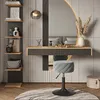 A vanity table with a stool and shelves in a bedroom setting. Produktbild-Vorschau
