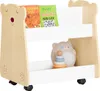 SoBuy KMB103-WN Półka dziecięca na kółkach Organizer Szafka Podgląd zdjęcia produktu 1