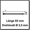 zásobník drátu s kroužkovou stopkou 2,5x65 mm pro cívkové Náhled obrázku produktu 7