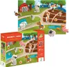A magnetic farm playset box with a magnetic board and pieces shown. Podgląd zdjęcia produktu
