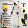 Laser-Stativ Teleskopstange 300 cm mit 360° Drehhalterung – Produktbild-Vorschau 5