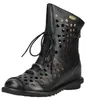 Laura Vita Damen Stiefelette aus Leder mit Lochmuster Produktbild-Vorschau 7