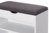 Ławka ze schowkiem na buty, 30 x 60 x 47 cm Podgląd zdjęcia produktu 6