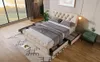 okwish Polsterbett 140x200cm Doppelbett Bettgestell mit 4 Produktbild-Vorschau 2