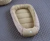 Taupe WAFFELPIQUE/ Braun PUNKTE Babynestchen Unterlage 2 Produktbild-Vorschau 6