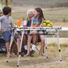 Outsunny – składany stół piknikowy/kempingowy z regulacją Podgląd zdjęcia produktu 2