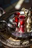 6 bicchieri da tè orientali Andalous rosso - SET di 6 Anteprima dell’immagine prodotto 6