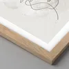 Gerahmtes Poster - Rahmen in heller Eiche - Einzeilig Mann Produktbild-Vorschau 2