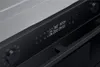 A close-up view of the control panel and display of a black oven. Produktbild-Vorschau