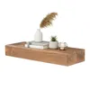 levandeo Wandregal Holz Massiv 60x20cm Eiche Farbig Produktbild-Vorschau 1