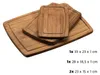 Set di taglieri KESPER 4 pezzi in bambù  scuro - Anteprima dell’immagine prodotto 4