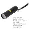 Malý UV horák s 9 LED diódami (395 nm) - fialový, mini Náhľad obrázku produktu 7