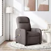 vidaXL Massagesessel Dunkelbraun Stoff Produktbild-Vorschau 2