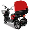 Rolektro, E-Carrier 25 V.3 Lithium, Rot, mit XXL-Koffer, Produktbild-Vorschau 4