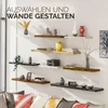 Schweberegal Weiß 90 cm - Modernes Wandregal, Tragkraft 15 Produktbild-Vorschau 9