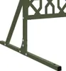 vidaXL Privacy scherm, 100 x 50 x 180 cm, staal, olijgroen Productafbeelding-voorbeeld 7