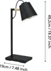 EGLO LED Tischlampe Lacey, Nachttischlampe mit Produktbild-Vorschau 3