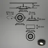 Briloner Desi 2 v 1 LED bodové světlo pro povrchovou montáž Náhled obrázku produktu 7