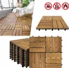 LARS360 Holzfliesen Balkon 30 x 30 cm Akazien-Holz Produktbild-Vorschau 1