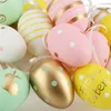 com-four® 36x Ostereier zum Aufhängen - bunte Ostereier aus Produktbild-Vorschau 4