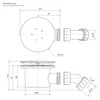 Pojemnik prysznicowy LuxeBath, 80x80 cm, biały, z kompletem Podgląd zdjęcia produktu 8