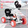 Go-kart per bambini COSTWAY, auto a pedali con sedile Anteprima dell’immagine prodotto 3