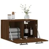 [Home] Wandschrank Braun Eichen-Optik 60x36,5x35cm Produktbild-Vorschau 4