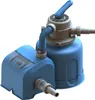 A blue and gray sand filter system for a pool. Produktbild-Vorschau