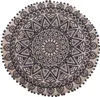 Marrakesch Boho Deko Bodenkissen Sitzkissen rund 60 x 15 cm Produktbild-Vorschau 3
