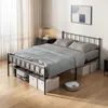 KUTAS Klassische Betten 140x200, Metallbett Schwarz mit Produktbild-Vorschau 10