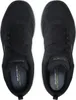 A top-down view of a pair of black Skechers shoes. Anteprima dell’immagine prodotto