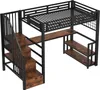 Letto a castello Merax 90x200 cm, letto per bambini con Anteprima dell’immagine prodotto 10