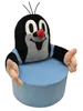 Sessel Der kleine Maulwurf mit Hose Sprechend Schwarz/Blau, Produktbild-Vorschau 1