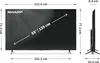 Sharp Fernseher Smart TV Fernsehgerät 55HM5245E 55 Zoll Produktbild-Vorschau 9