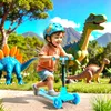 FableKids Kinderscooter Tretroller Cityroller Blau | Produktbild-Vorschau 2