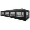 vidaXL Partyzelt 3 x 12 m Anthrazit Produktbild-Vorschau 13