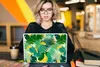 MuchoWow® Laptop Aufkleber Sticker Cover Tropisch - Blätter Produktbild-Vorschau 5