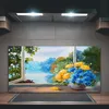 Coloray Spritzschutz aus Glas 100x50  Wandkunst Produktbild-Vorschau 2