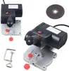 A mini cutting machine and its accessories are displayed against a white background. Podgląd zdjęcia produktu
