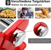 3in1 Edelstahl Nudelmaschine Pasta Maker mit 2 Klingen und Produktbild-Vorschau 3