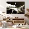 Bild auf Leinwand - Leinwandbild - Flugzeug Straßen Stadt - Produktbild-Vorschau 7