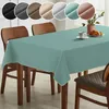 Tischdecke Leinen-Optik - MILA Premium Stoff-Tischtuch mit Produktbild-Vorschau 1
