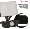 LED reflektor TAMBO se senzorem pohybu, 10 W, 1000 lm, černý Anteprima dell’immagine prodotto